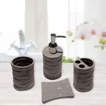 Set de Baño 4 Piezas Lila  de Cerámica - Viva