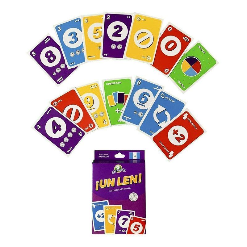 Mis Pasitos - Juego De Cartas ¡ Un Len !