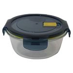 Recipiente Redondo Negro 350 ml