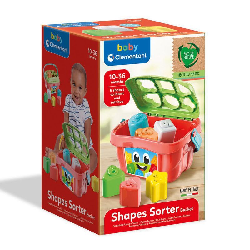 Juego Cubo De Formas Divertidas - Clementoni