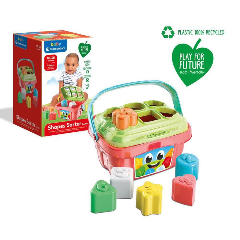 Juego Cubo De Formas Divertidas - Clementoni