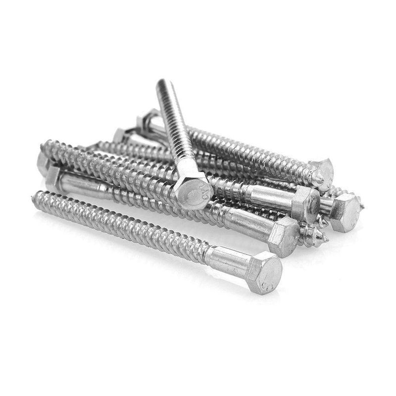Tornillo Madera Hexagonal3/8 X5 12 U
