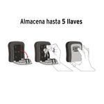 Caja Organizadora de Combinación para Llaves - Hermex
