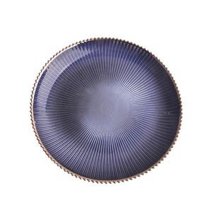 Plato Base  Azul