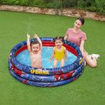 Piscina Inflable con Estampado de Spiderman 122x30 Cm