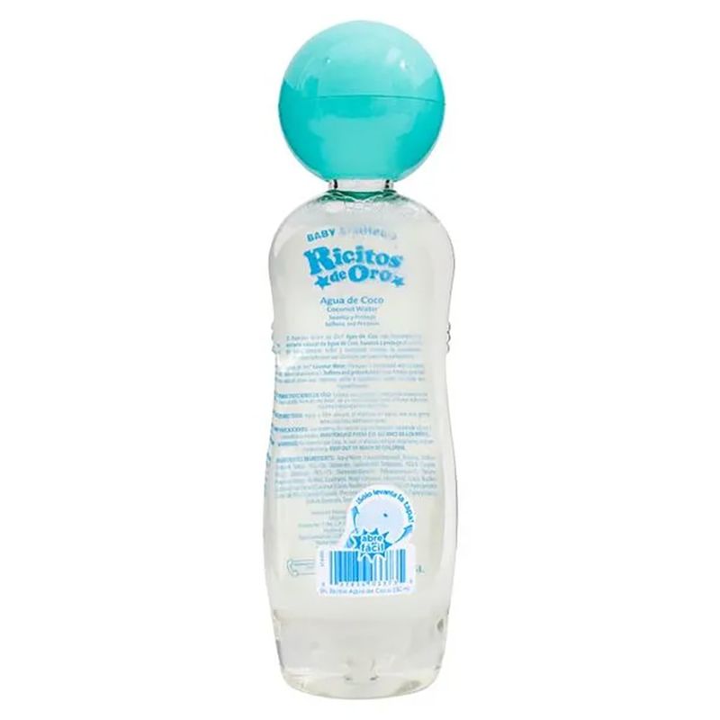 Shampoo para Bebé de Agua de Coco 250 Ml - Ricitos De Oro