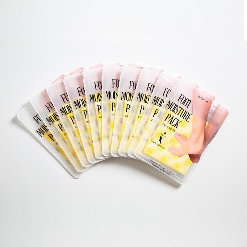 Mascarilla De Pies Amarilla + Botit 16 Ml - Kocostar