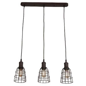 Lámpara de Techo Chocolate 3 Luces 60 W