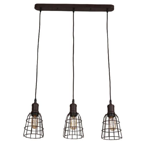 Lámpara de Techo Chocolate 3 Luces 60 W