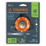 Linterna Cabeza 290Lm Recargable Expert - Truper