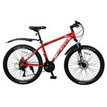 Bicicleta Mtb Rin 26 De 21 Velocidades Color Rojo - Hiland