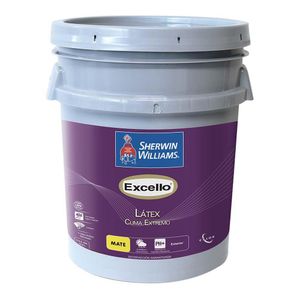 Pintura Excello Látex Clima Extremo Mate 5 Gal