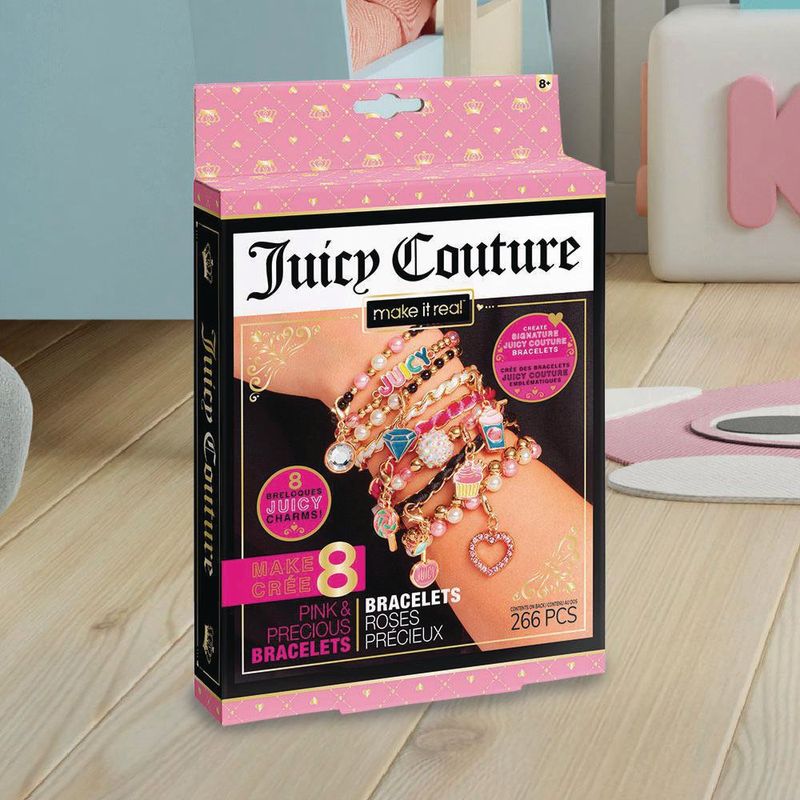 Kit De Pulseras Rosadas 266 Pzas - Make It Real