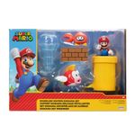 Set Diorama Aguas Agitadas Almíbar De 2 1/2 Plg - Super Mario
