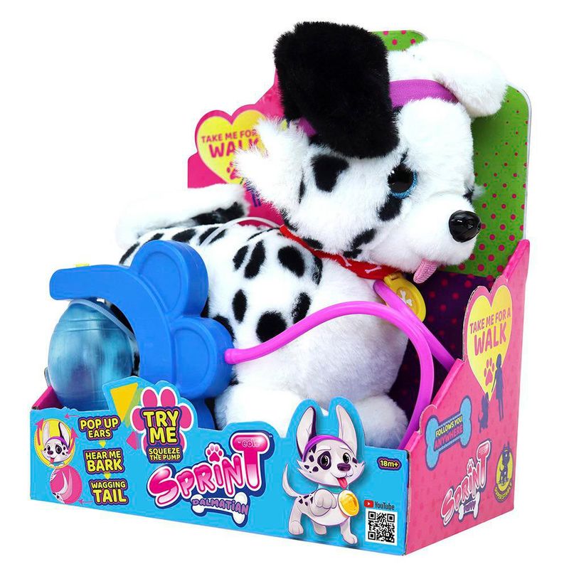 Peluche Perro Dálmata Interactivo