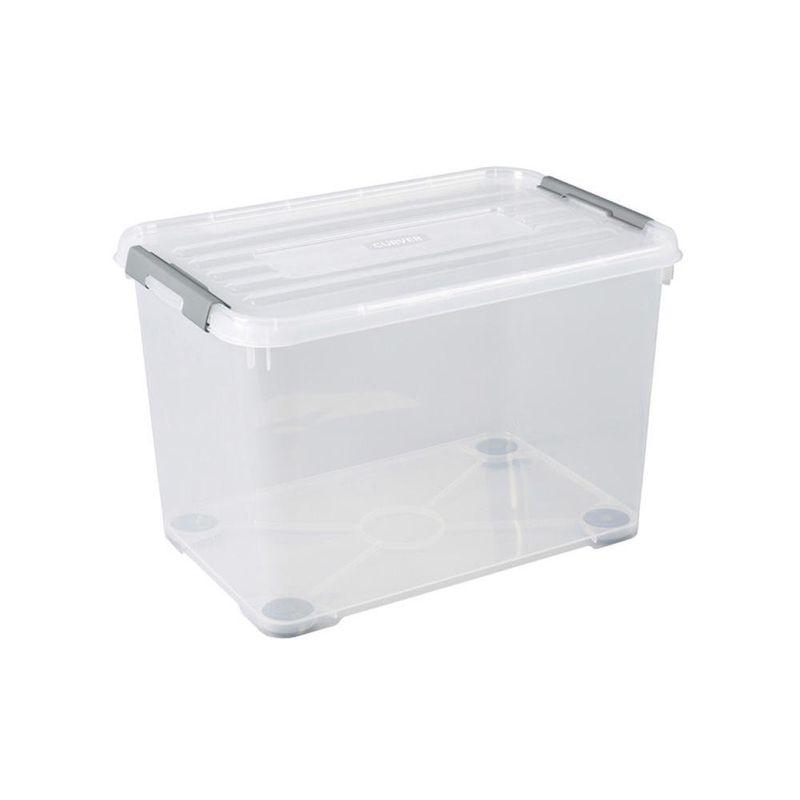 Caja Organizadora Apilable Con Agarradores De 65 L - Keter