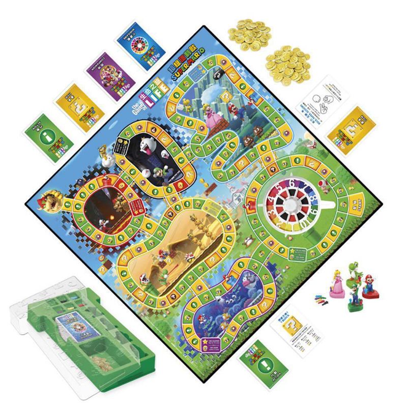 Juego De Mesa La Vida Super Mario - Hasbro Gaming
