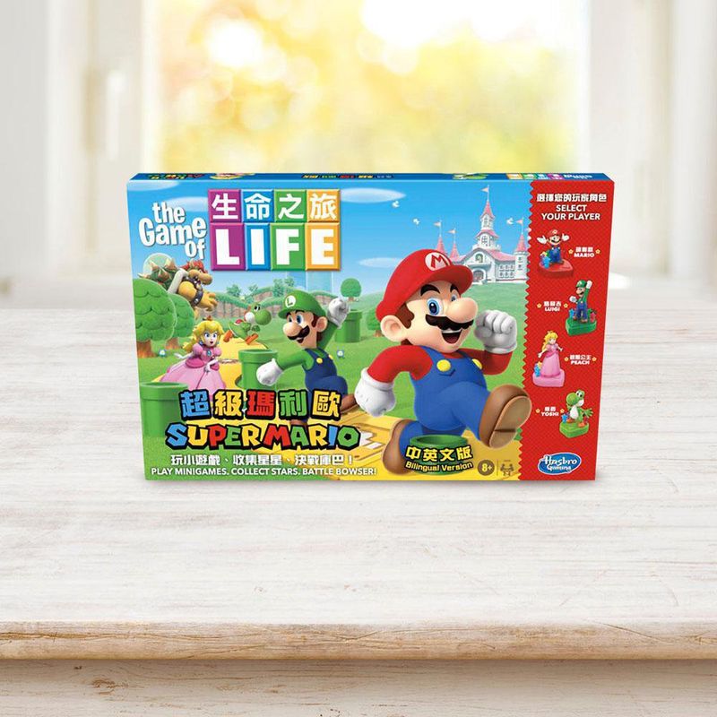 Juego De Mesa La Vida Super Mario - Hasbro Gaming