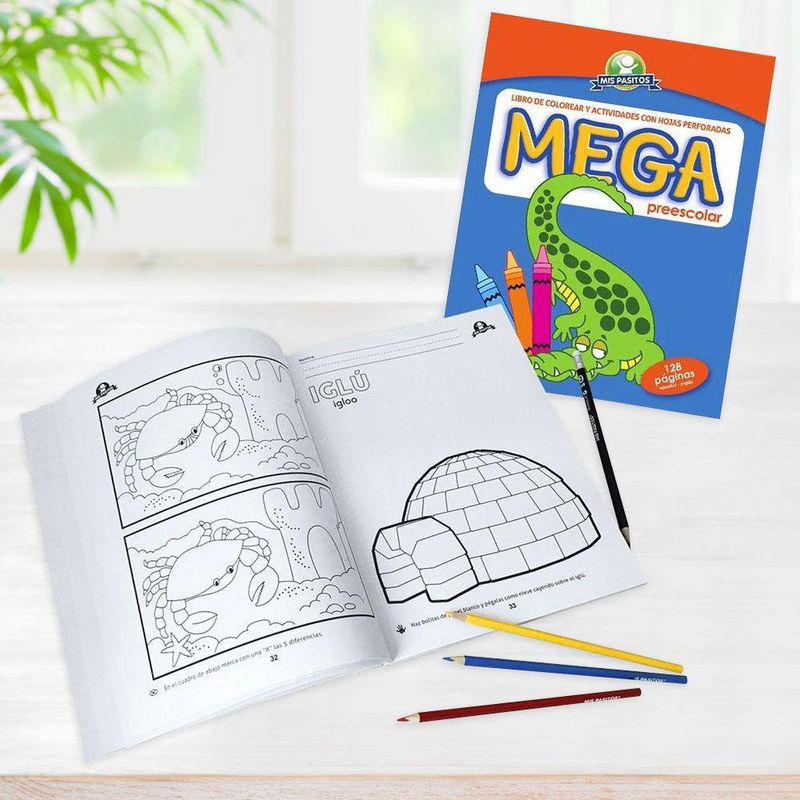 Libro Mega Pre&nbsp;Escolar