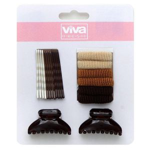 Set 20 Pzs Accesorios Para El Cabello - Viva