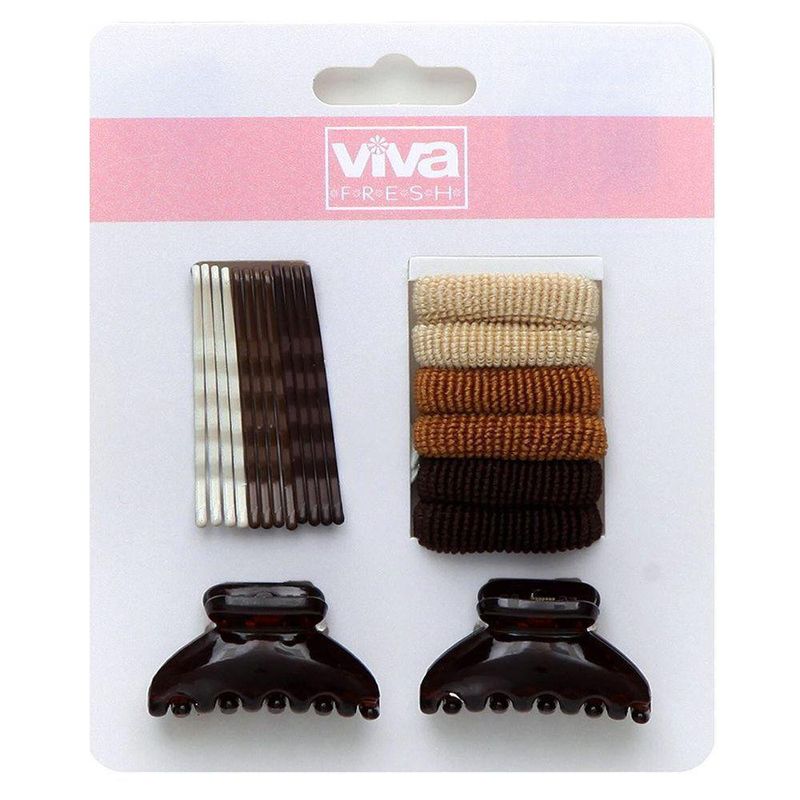 Set 20 Pzs Accesorios Para El Cabello - Viva