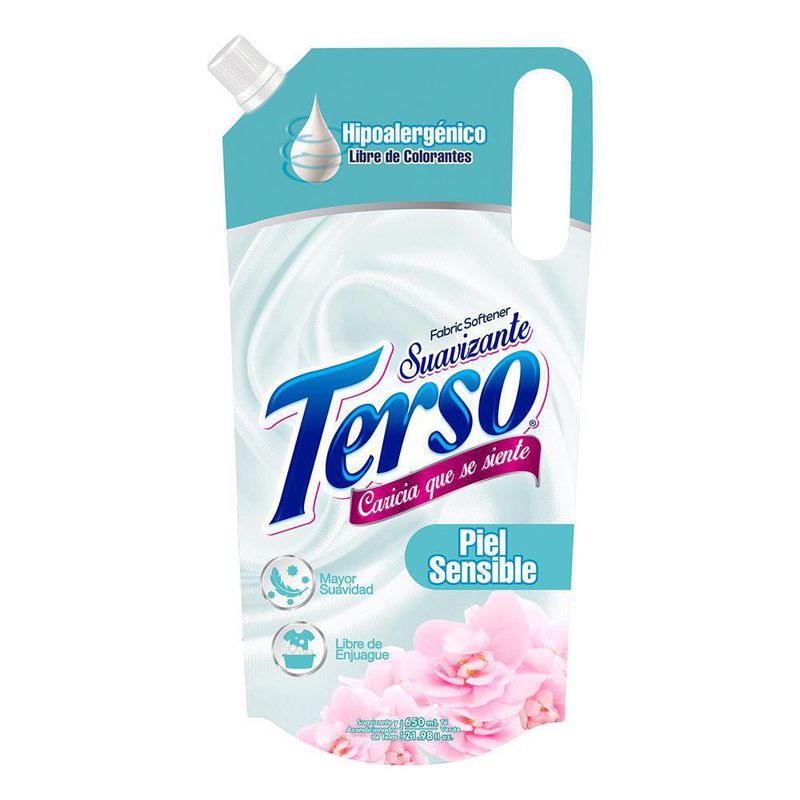 Suavizante Para Piel Sensible De 650 Ml - Terso