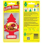 Aromatizante Manzana Canela 6 Pzas - Little Trees