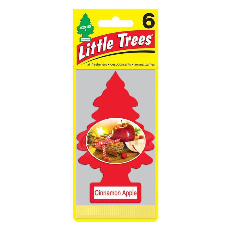 Aromatizante Manzana Canela 6 Pzas - Little Trees