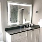 Espejo LED Rectangular 80 x 60 Cm con Luz Integrada