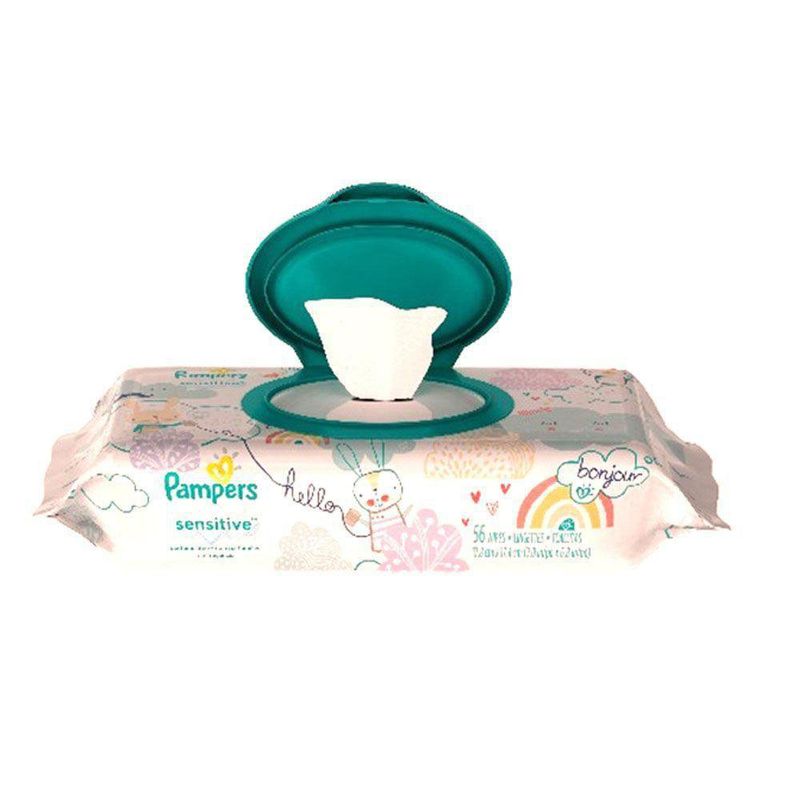 Toalla Húmeda Sensitive - Pampers 56 Unidades