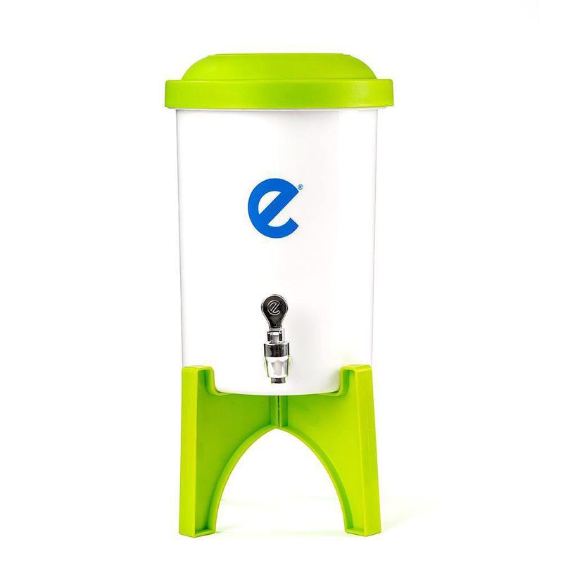Mini Filtro de Agua 6L De Plástico Verde - Ecofiltro