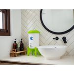 Mini Filtro de Agua 6L De Plástico Verde - Ecofiltro