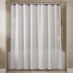 Cortina Taupe Jacquard para Baño