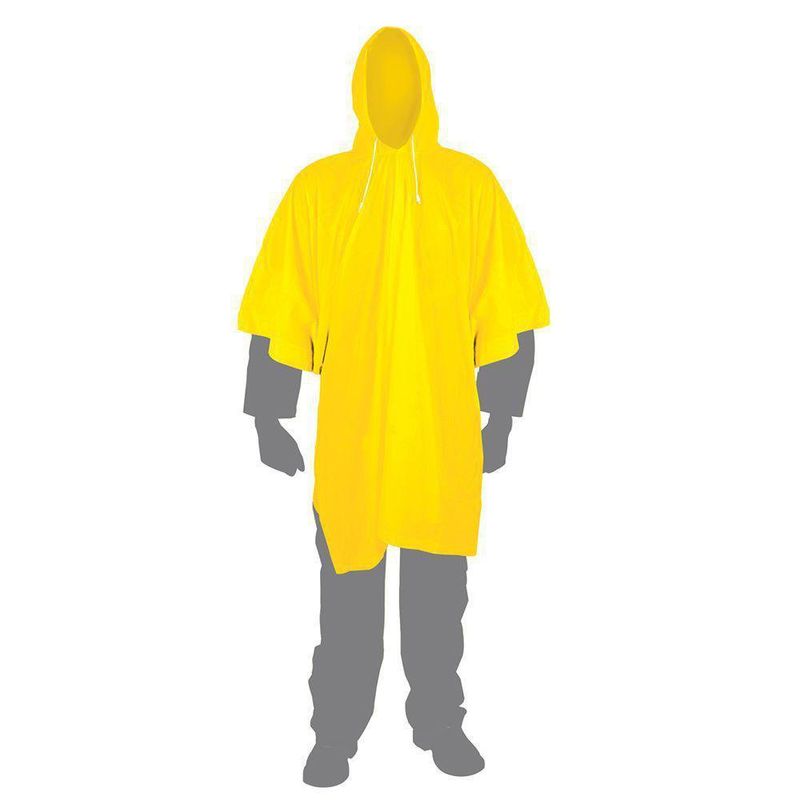 Poncho Con Capucha Unitalla - Pretul