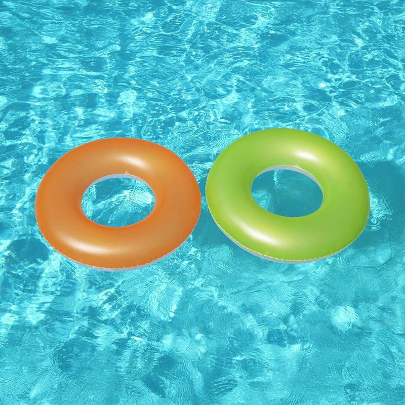 Flotador Inflable Dona Frosted Neón 76 Cm Colores Surtidos