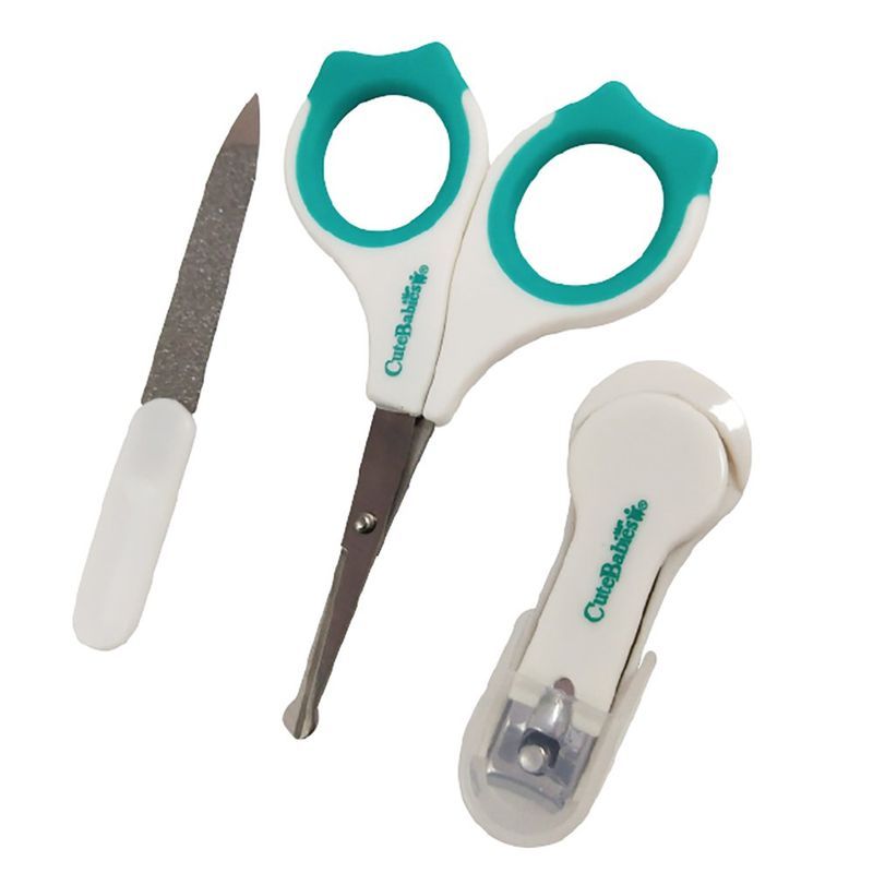 Set De Manicure Para Bebés 3 En 1 - Cutebabies