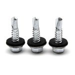 Set De 25 Tornillos Con Hexa Pun. Broca 1/4