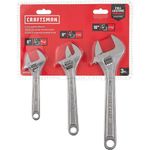 Set De 3 Llaves Ajustables Estándar - Craftsman