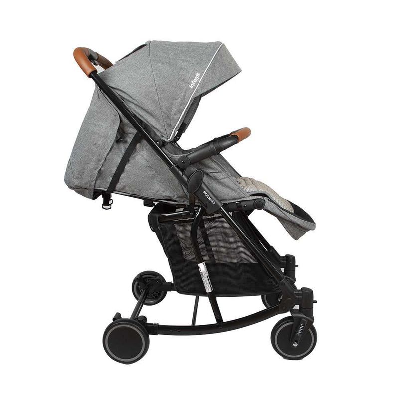 Carruaje 3 En 1 Rocking Gris - Infanti