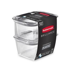 Set de 2 Contenedores con Sello Hermético de 1.3 Tazas