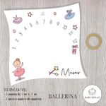 Manta Milestone Arcoíris Diseños Surtidos - Baby Monat