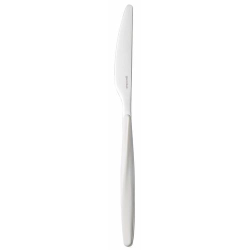 Cuchillo Fusión De Acero Inoxidable Blanco Y Plateado - Guzzini