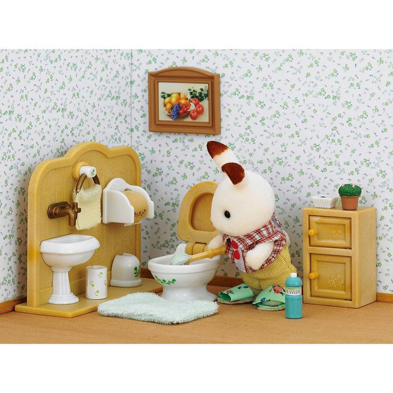 Set De Baño Coco Conejo Chocolate - Sylvanian Families