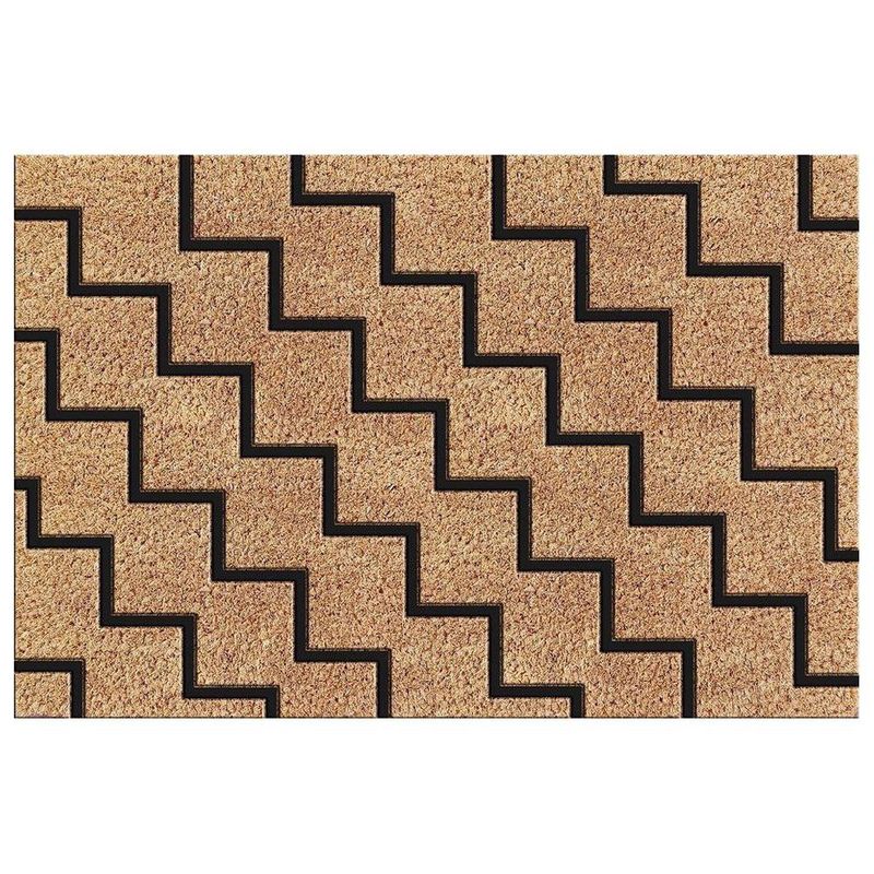 Alfombra Zig Zag para Entrada