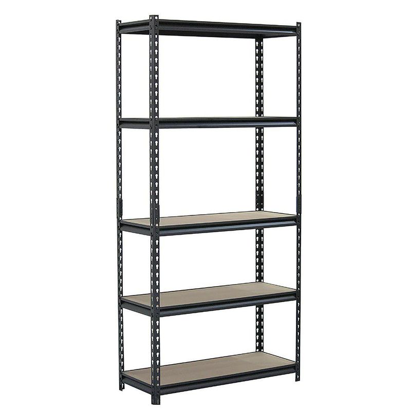 Estante-Metalico-con-Repisas-de-Madera-5-Niveles