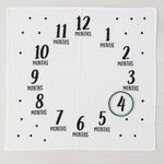 Manta de Meses para Bebé con Diseño Fotográfico