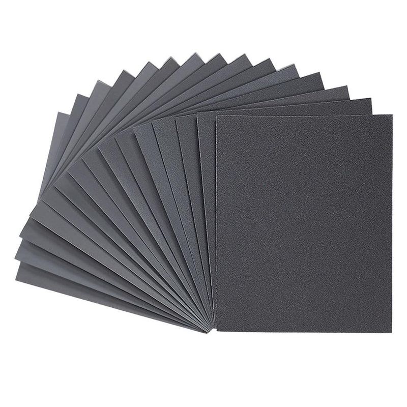 Lija de Agua Grano 240 Color Negro