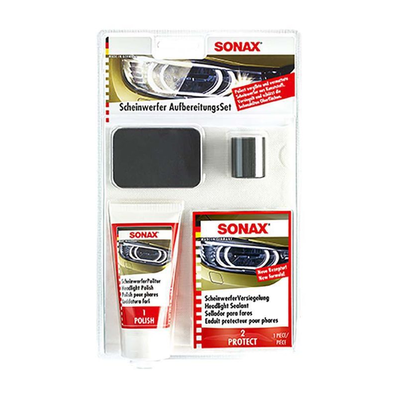 Kit Restaurador De Faros - Sonax