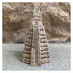 Pisapapel de Piedra Cerámica diseño Templo - Cerámicas Mundo Maya