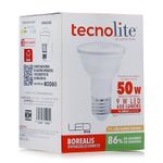 Reflector Led para Interior y Exterior Luz Cálida de 9 W